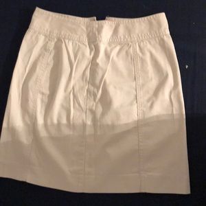 Geoffrey Beene size 2 khaki mini skirt